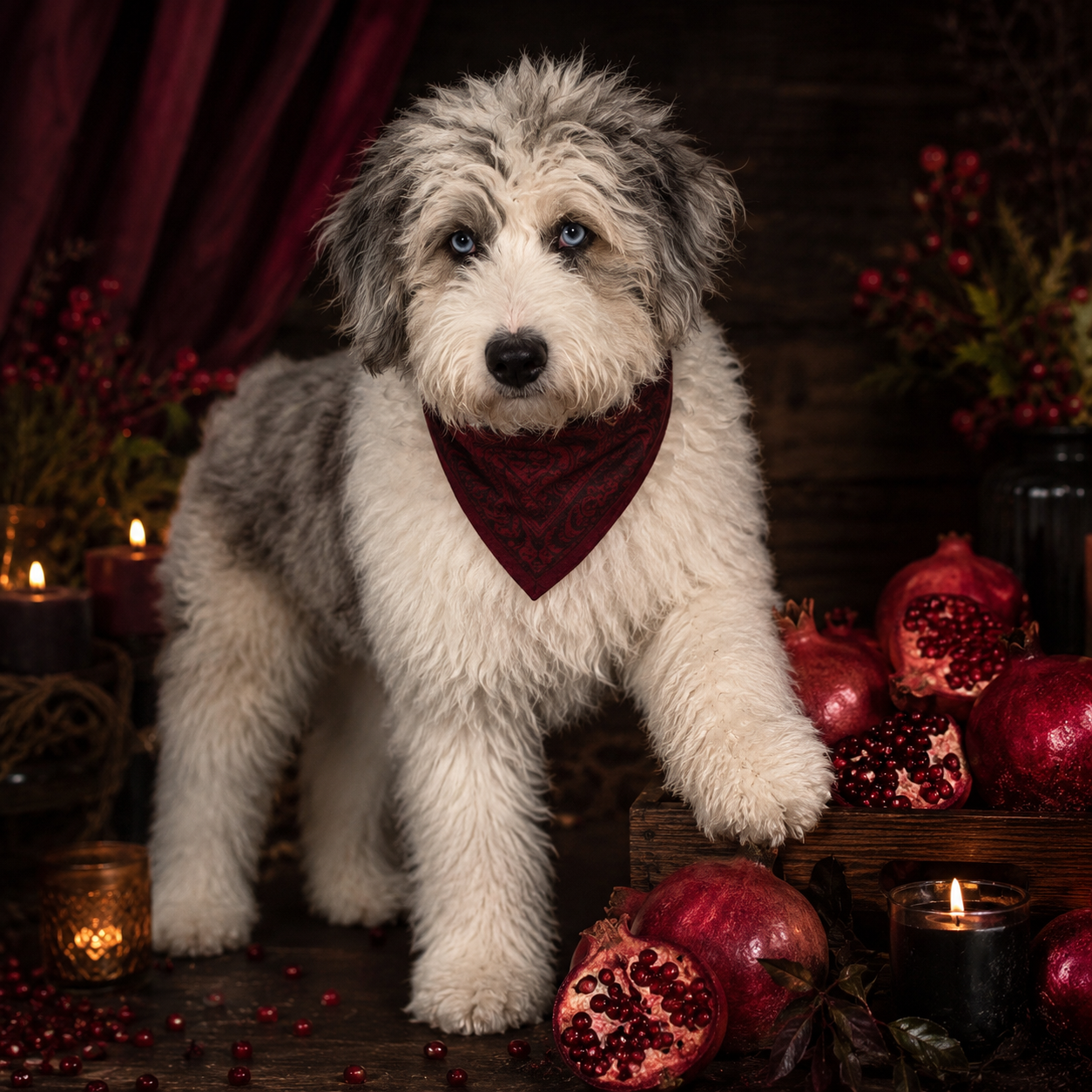 Maxwell with Pomegranate Noir